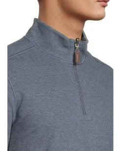Johnston & Murphy Reversible Solid Quarter-zip Men's