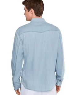 John Varvatos Marshall Western Shirt W544S26 Men's