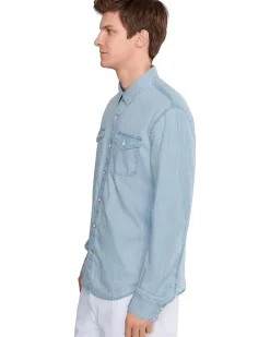 John Varvatos Marshall Western Shirt W544S26 Men's