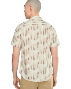John Varvatos Sean Short Sleeve French Placket Shirt W780f26 Men's