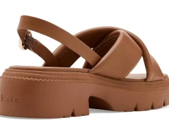 Kate Spade New York Halo Criss Cross Lug Sandals Women's