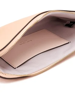 Kate Spade New York Halo Fine Grain Leather Medium Wristlet
