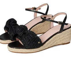 Kate Spade New York Leandra Raffia Espadrille Wedge Sandal Women's