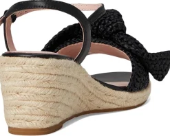Kate Spade New York Leandra Raffia Espadrille Wedge Sandal Women's