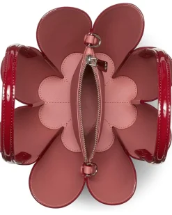 Kate Spade New York The Spade Patent Leather The Spade Flower Bucket Bag