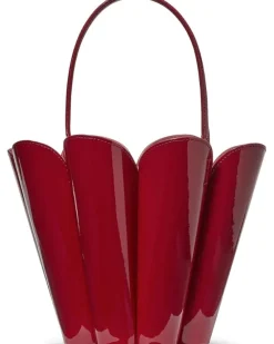 Kate Spade New York The Spade Patent Leather The Spade Flower Bucket Bag