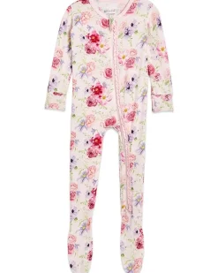 Kickee Pants Kids Print Footie with 2 Way Zipper (Infant)