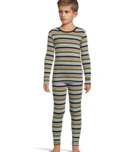 Kickee Pants Kids Print Long Sleeve Pajama Set (Toddler/Little Kid/Big Kid)