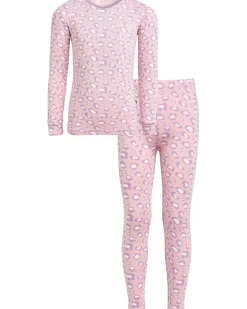 Kickee Pants Kids Print Long Sleeve Pajama Set (Toddler/Little Kid/Big Kid)