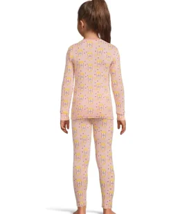 Kickee Pants Kids Print Long Sleeve Pajama Set (Toddler/Little Kid/Big Kid)