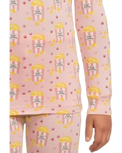 Kickee Pants Kids Print Long Sleeve Pajama Set (Toddler/Little Kid/Big Kid)