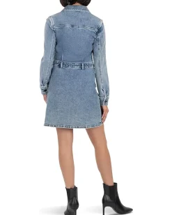 KUT from the Kloth Arlington - Button Front Dress w/ A-Line Skirt & Waistband Women's