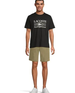 Lacoste Classic Fit Cotton Print T-shirt Men's