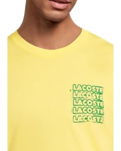 Lacoste Classic Fit Distorted Graphic T-shirt Men's