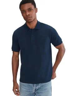 Lacoste Classic Fit Embossed Branding Polo Shirt Men's
