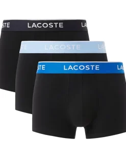 Lacoste Cotton Stretch Essentials Trunks 3-pack Men's