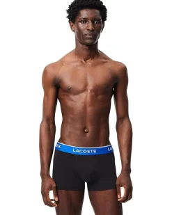 Lacoste Cotton Stretch Essentials Trunks 3-pack Men's