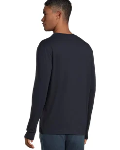 Lacoste Long Sleeved Cotton T-Shirt Men's