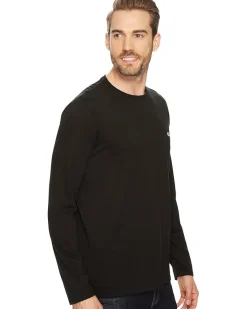 Lacoste Long Sleeve Pima Jersey Crew Neck T-Shirt Men's