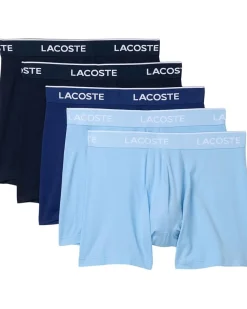 Lacoste 5-Pack Cotton Boxer Briefs Men's