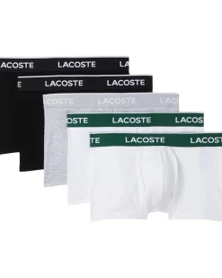 Lacoste 5-Pack Logo Trunks Men's