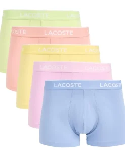 Lacoste 5-Pack Logo Trunks Men's