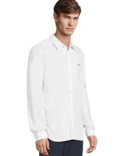 Lacoste Slim Fit Stretch Cotton Poplin Shirt Men's