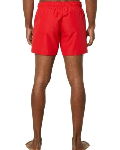 Lacoste Solid Elastic Waist Swim Trunks Men's