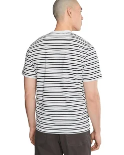 Lacoste Striped Cotton T-Shirt Men's