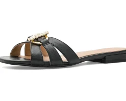Lauren Ralph Lauren Blaike Nappa Leather Slide Sandals Women's