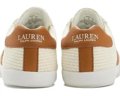 Lauren Ralph Lauren Braylee Mesh & Leather Sneakers Women's