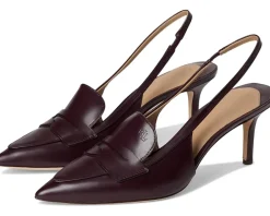 Lauren Ralph Lauren Khloe Leather Slingback Loafers Pumps Women's