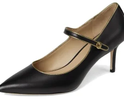 Lauren Ralph Lauren Lanette Metallic-Trim Mary Jane Pumps Women's