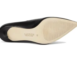 Lauren Ralph Lauren Lanette Metallic-Trim Mary Jane Pumps Women's