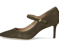 Lauren Ralph Lauren Lanette Suede Mary Jane Pumps Women's