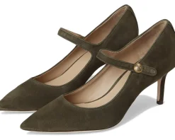 Lauren Ralph Lauren Lanette Suede Mary Jane Pumps Women's