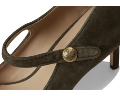 Lauren Ralph Lauren Lanette Suede Mary Jane Pumps Women's