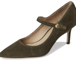 Lauren Ralph Lauren Lanette Suede Mary Jane Pumps Women's