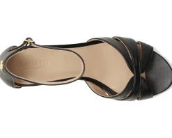 Lauren Ralph Lauren Nellie Nappa Leather Espadrille Women's