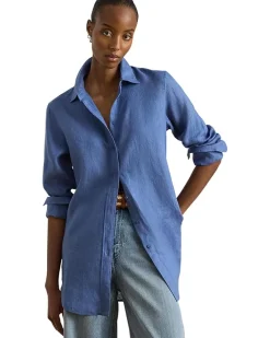 Lauren Ralph Lauren Relaxed Fit Linen Shirt Women's