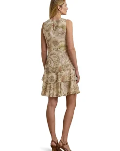 Lauren Ralph Lauren Tyree-Sleeveless-Day Dress Women's