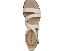 LifeStride Heritage Strappy Block Heel Dress Sandals Women's