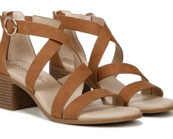 LifeStride Heritage Strappy Block Heel Dress Sandals Women's