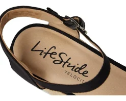 LifeStride Tess Wedge Espadrille Sandals Women's