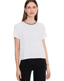 Lilla P Contrast Roll Relaxed Crew Women's