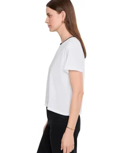 Lilla P Contrast Roll Relaxed Crew Women's