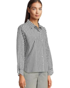 Lilla P Dolman Sleeve Button-Down Shirt Women's