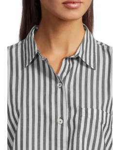 Lilla P Dolman Sleeve Button-Down Shirt Women's