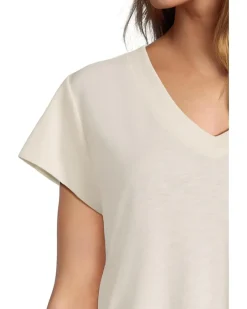 Lilla P Relaxed Short Sleeve V-Neck Tee Women's