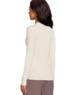 Lilla P Rib Slub Long Sleeve Crew Women's